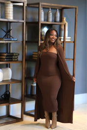 Adore You – Strapless Maxi Dress Set