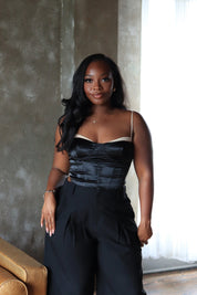 Both Sides – Satin Bustier Cami