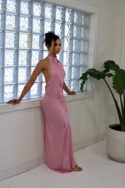 First Impression – Open Back Midi Dress