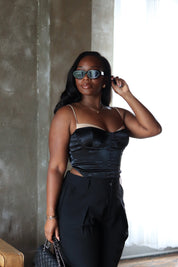 Both Sides – Satin Bustier Cami