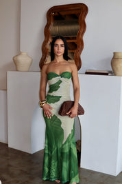 Eden Dress – Strapless Maxi