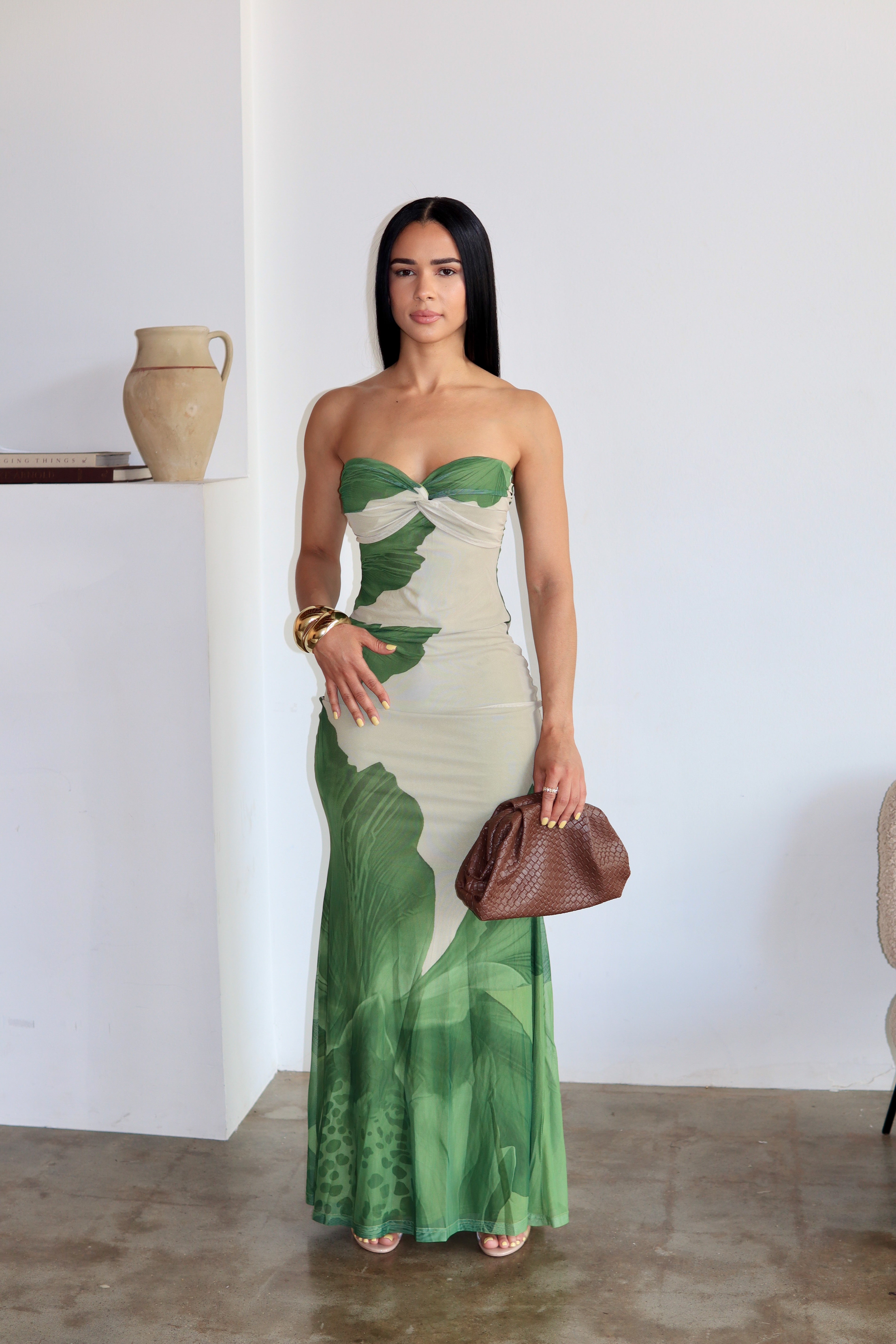 Eden Dress – Strapless Maxi