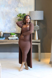 Adore You – Strapless Maxi Dress Set